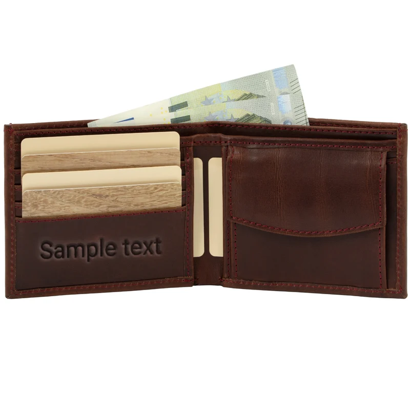 Leder-Brieftasche Ceasar