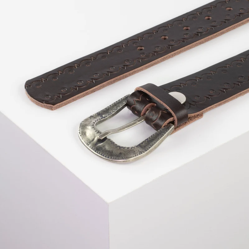 Ledergürtel 4cm mit Schnalle Berlin