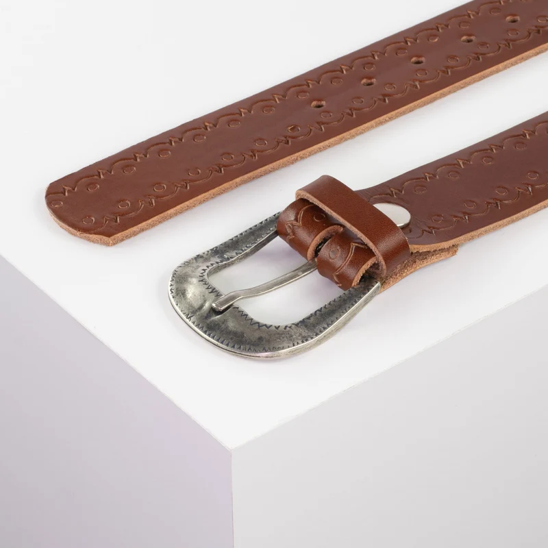Ledergürtel 4cm mit Schnalle Berlin