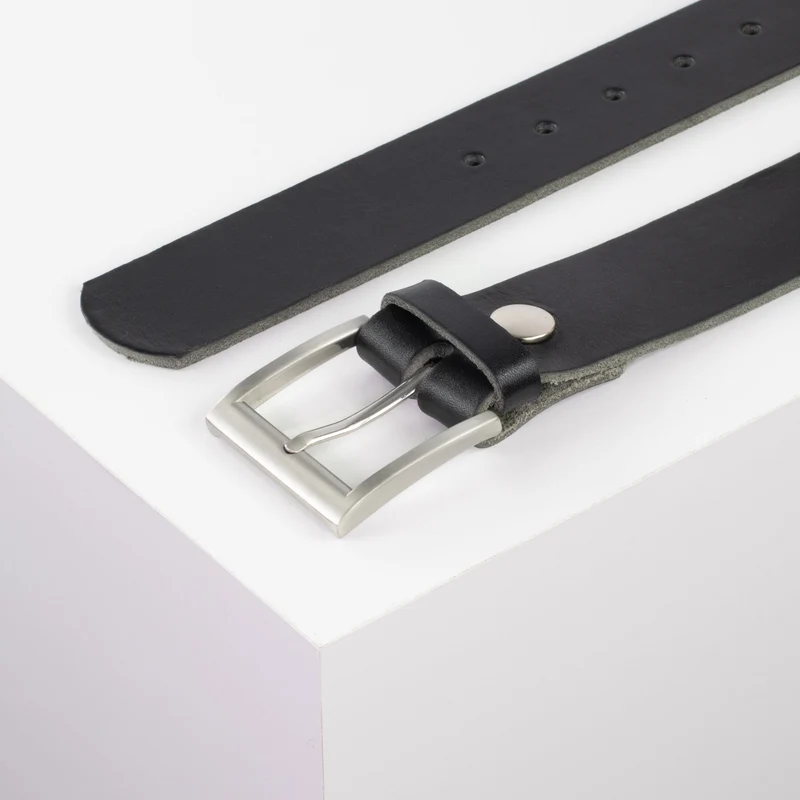 Ledergürtel 4cm mit Schnalle Milano