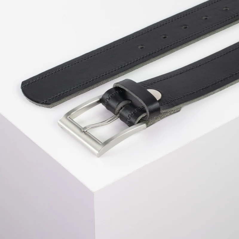 Ledergürtel 4cm mit Schnalle Milano