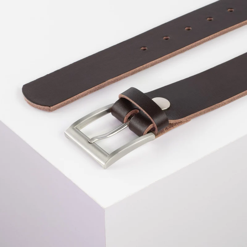 Ledergürtel 4cm mit Schnalle Milano