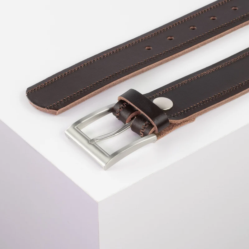 Ledergürtel 4cm mit Schnalle Milano