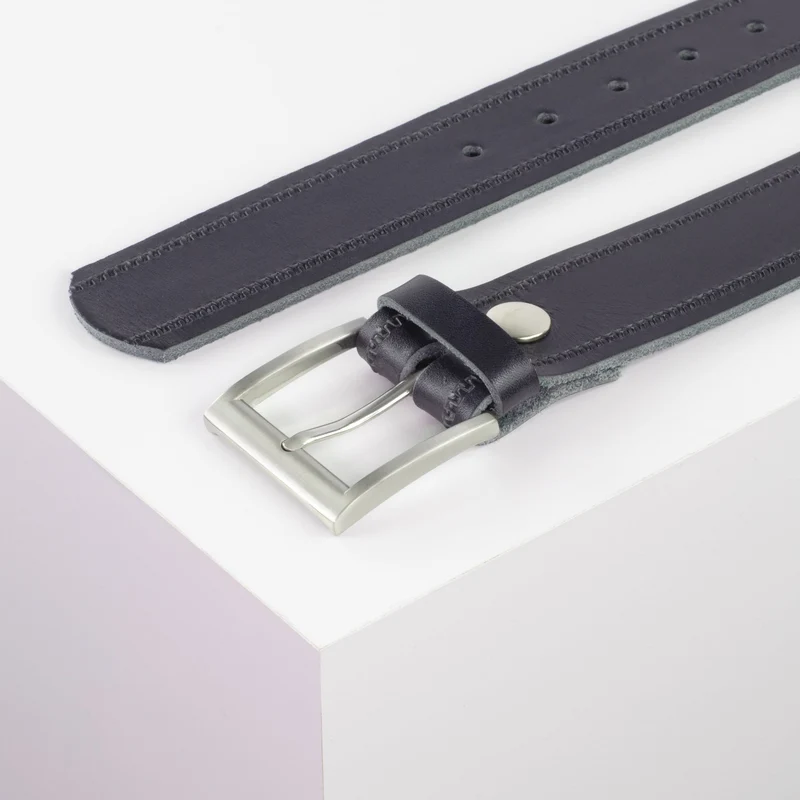 Ledergürtel 4cm mit Schnalle Milano