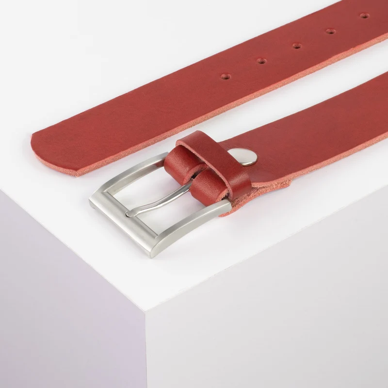 Ledergürtel 4cm mit Schnalle Milano