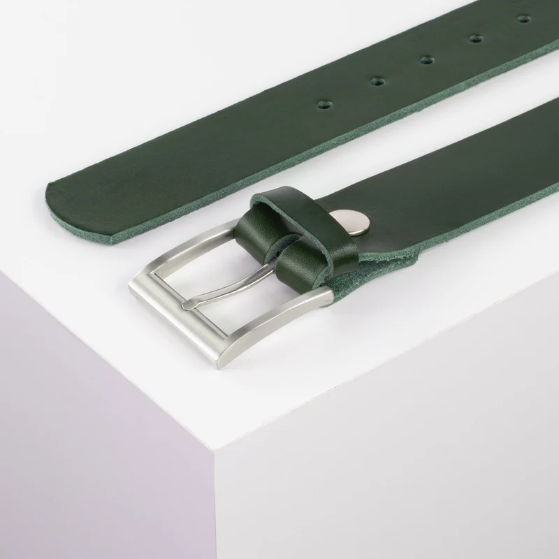 Ledergürtel 4cm mit Schnalle Milano