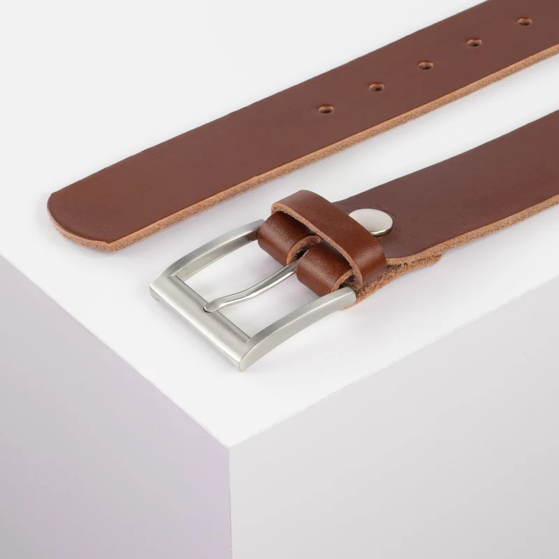 Ledergürtel 4cm mit Schnalle Milano