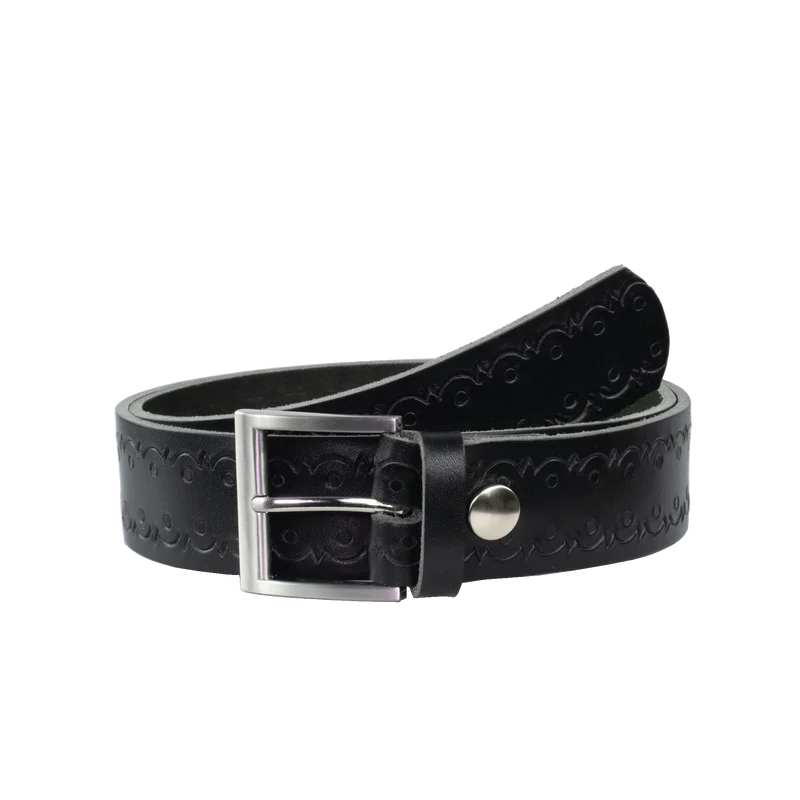 Ledergürtel 4cm mit Schnalle Milano