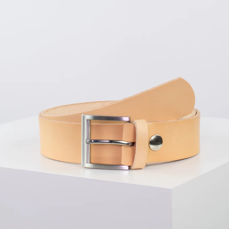 Ledergürtel 4cm mit Schnalle Milano