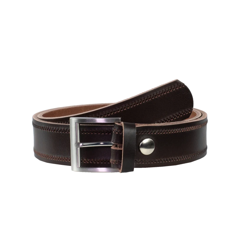 Ledergürtel 4cm mit Schnalle Milano