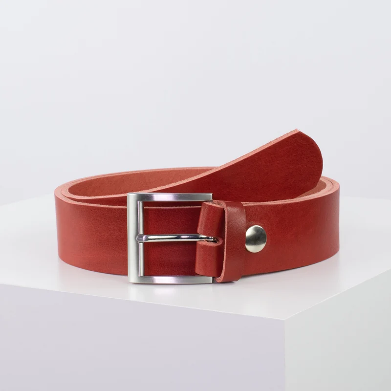 Ledergürtel 4cm mit Schnalle Milano