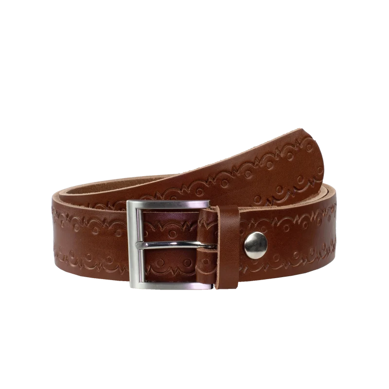 Ledergürtel 4cm mit Schnalle Milano