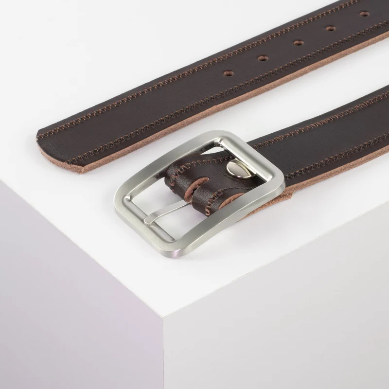 Ledergürtel 4cm mit Schnalle Munich