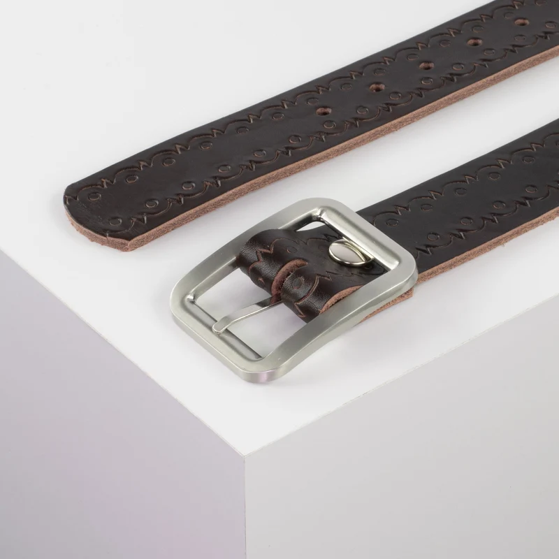 Ledergürtel 4cm mit Schnalle Munich