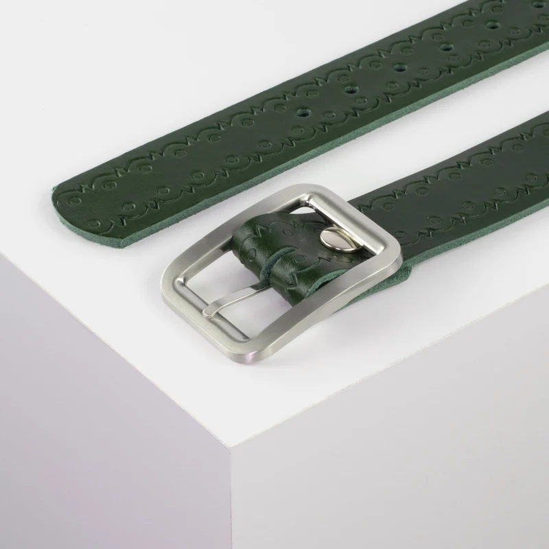 Ledergürtel 4cm mit Schnalle Munich