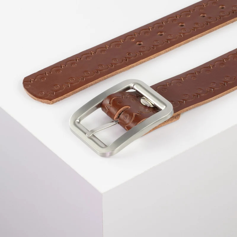 Ledergürtel 4cm mit Schnalle Munich