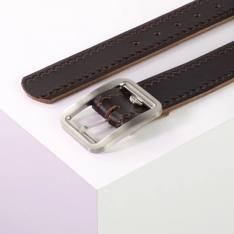 Ledergürtel 4cm mit Schnalle Munich