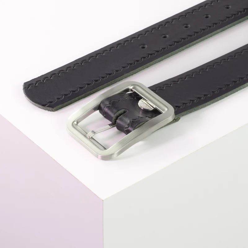 Ledergürtel 4cm mit Schnalle Munich
