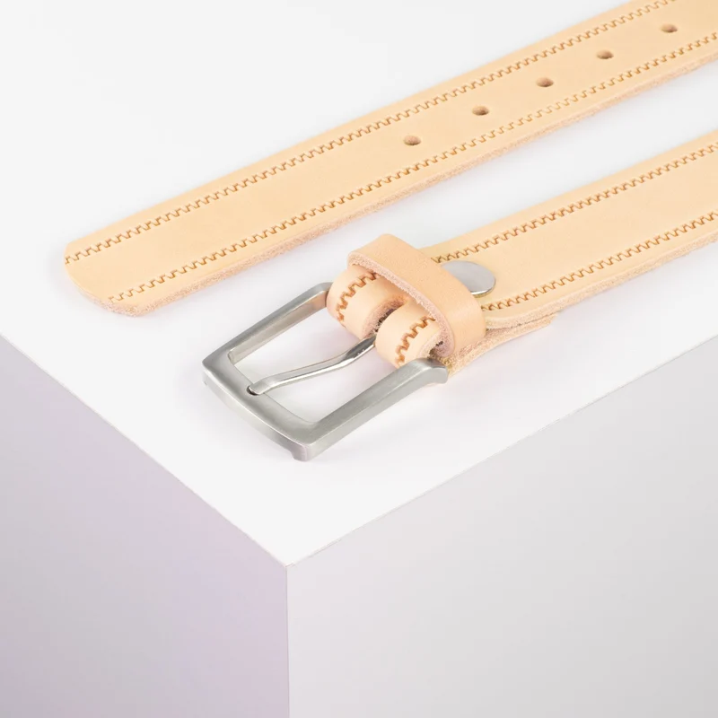 Ledergürtel 3,5cm mit Schnalle Frankfurt