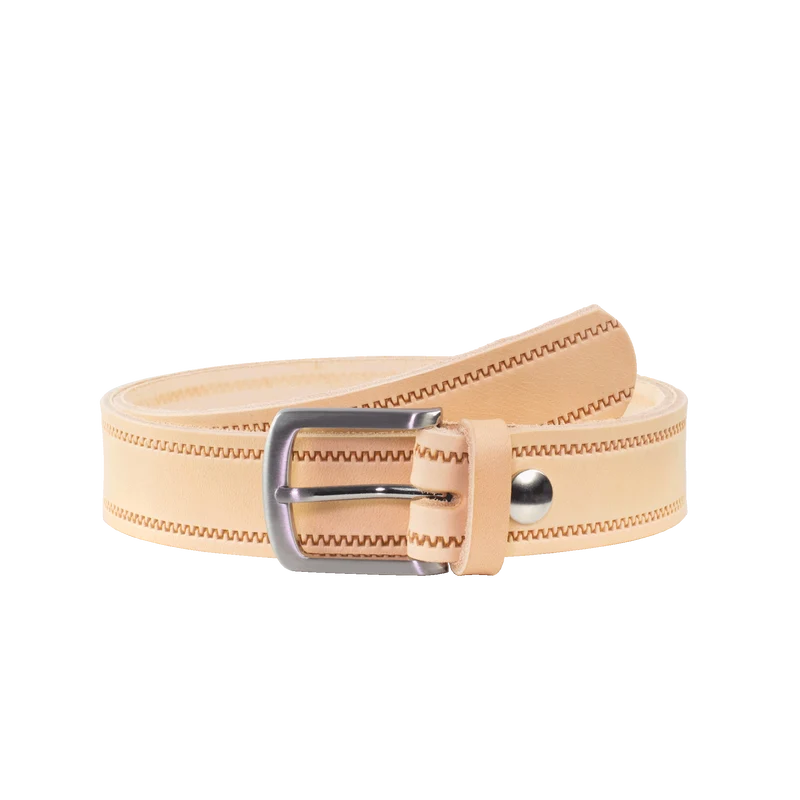 Ledergürtel 3,5cm mit Schnalle Frankfurt