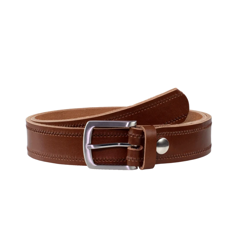 Ledergürtel 3,5cm mit Schnalle Frankfurt