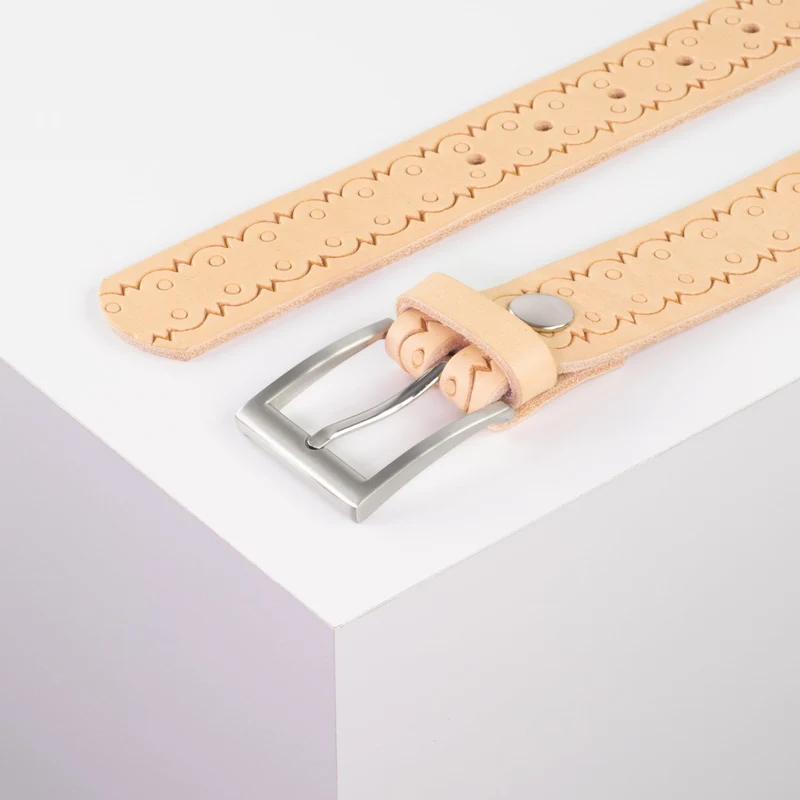 Ledergürtel 3,5cm mit Schnalle San Francisco