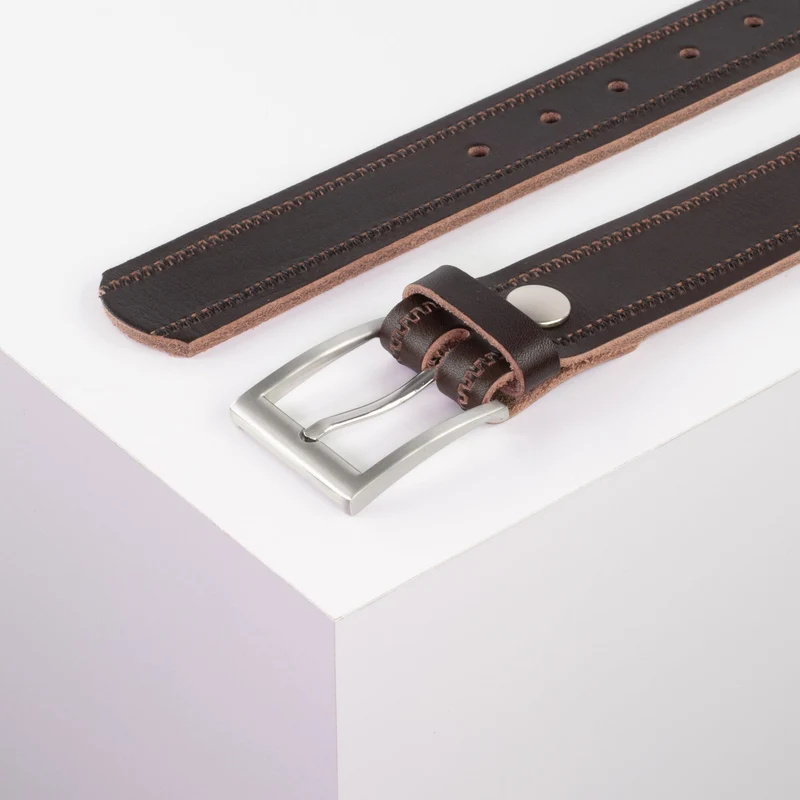 Ledergürtel 3,5cm mit Schnalle San Francisco