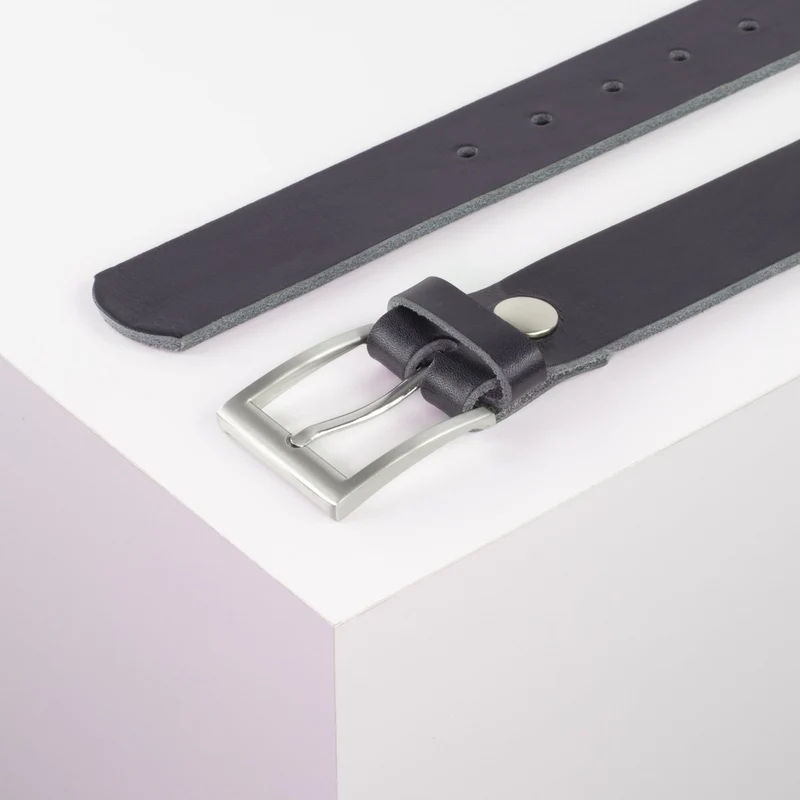 Ledergürtel 3,5cm mit Schnalle San Francisco