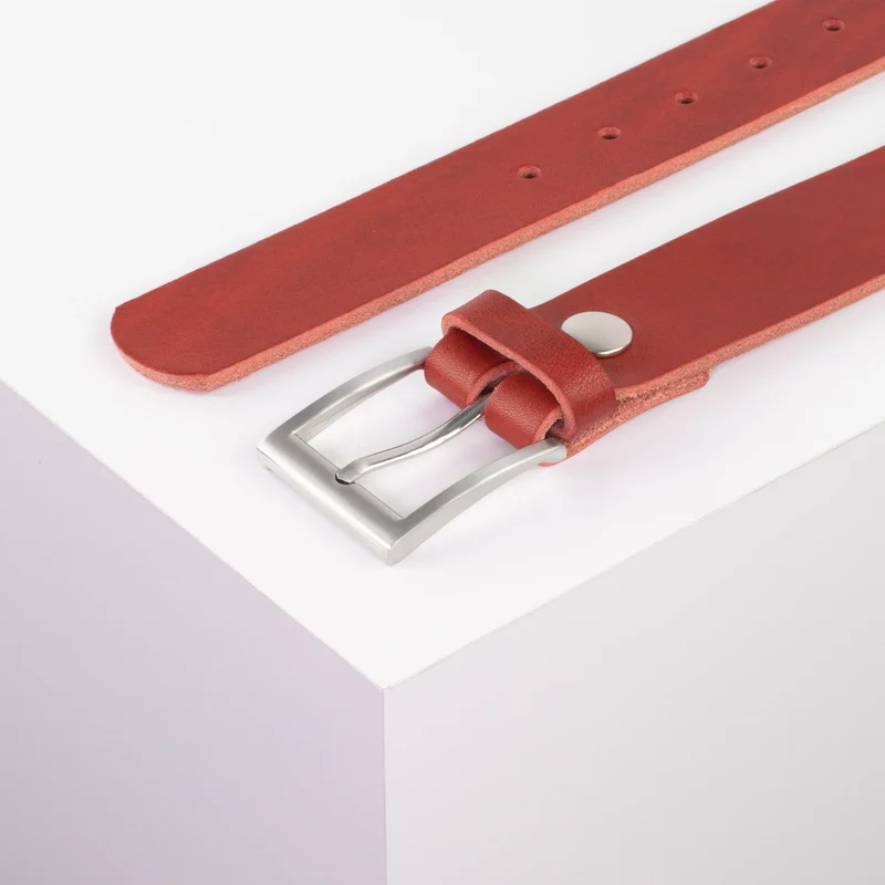 Ledergürtel 3,5cm mit Schnalle San Francisco