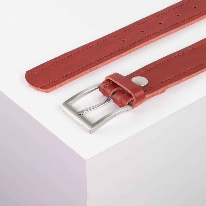 Ledergürtel 3,5cm mit Schnalle San Francisco