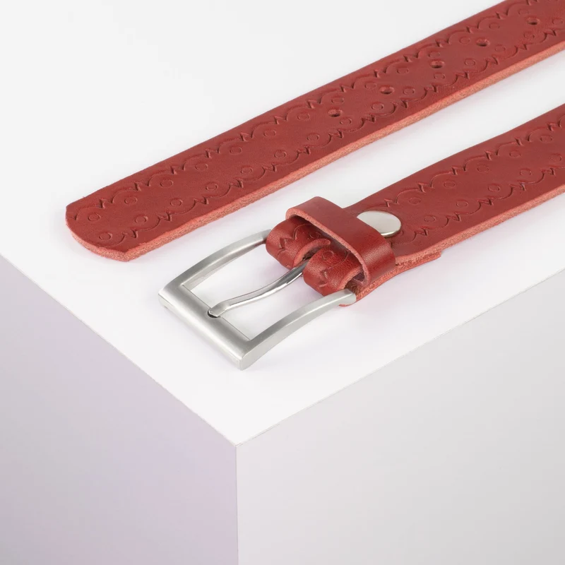 Ledergürtel 3,5cm mit Schnalle San Francisco