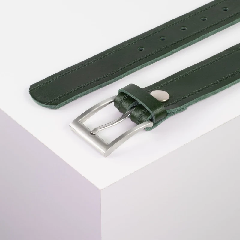 Ledergürtel 3,5cm mit Schnalle San Francisco