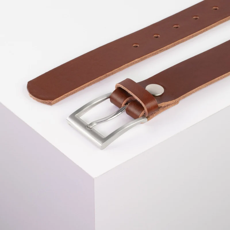 Ledergürtel 3,5cm mit Schnalle San Francisco