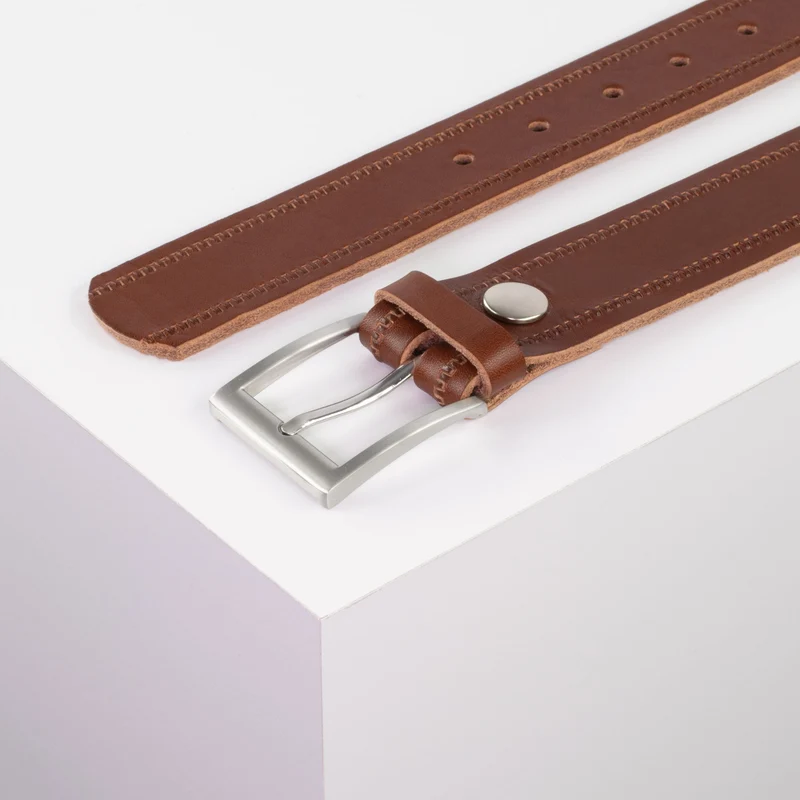 Ledergürtel 3,5cm mit Schnalle San Francisco