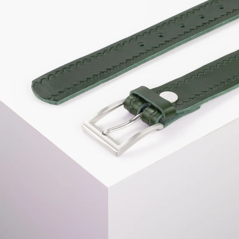 Ledergürtel 3,5cm mit Schnalle San Francisco
