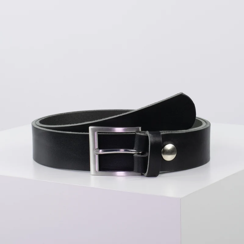 Ledergürtel 3,5cm mit Schnalle San Francisco
