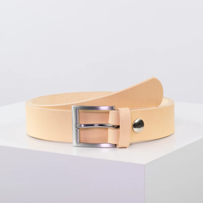Ledergürtel 3,5cm mit Schnalle San Francisco