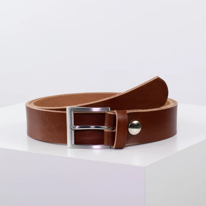 Ledergürtel 3,5cm mit Schnalle San Francisco