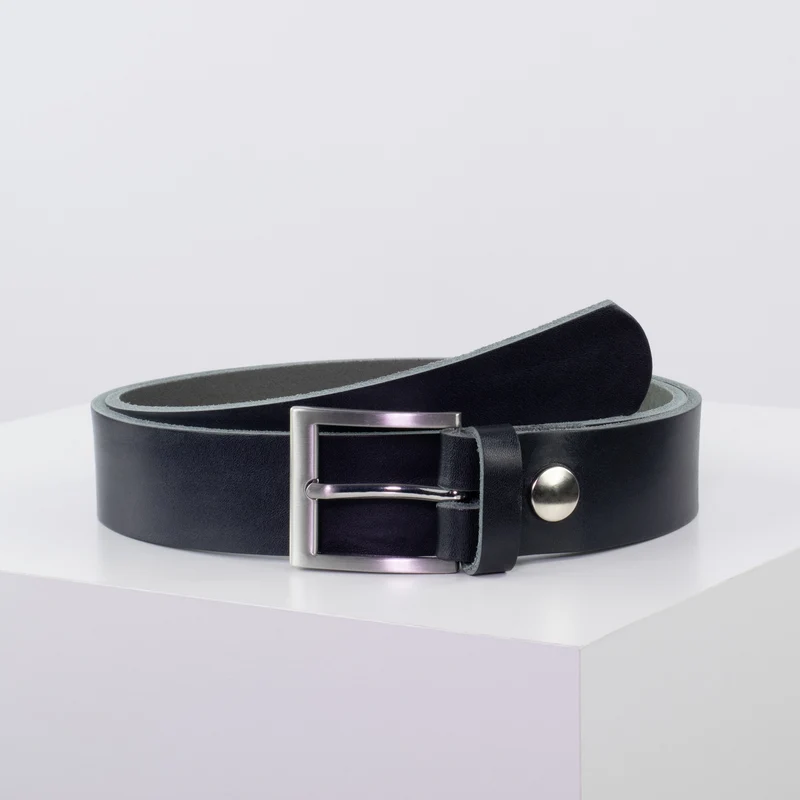Ledergürtel 3,5cm mit Schnalle San Francisco