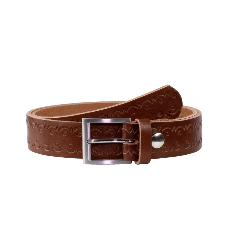 Ledergürtel 3,5cm mit Schnalle San Francisco