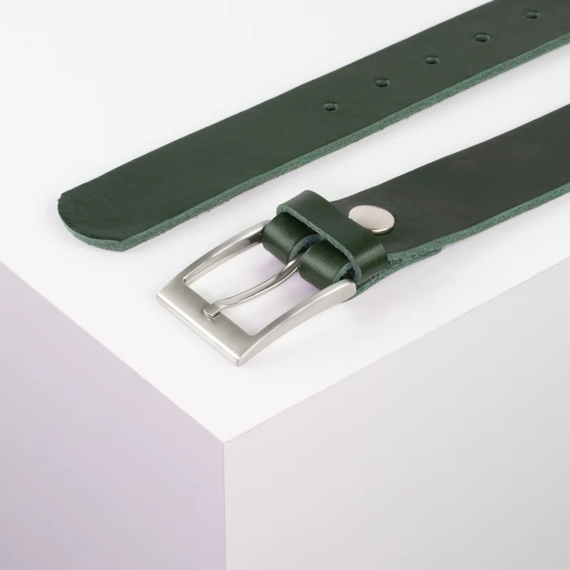 Ledergürtel 3,5cm mit Schnalle New York