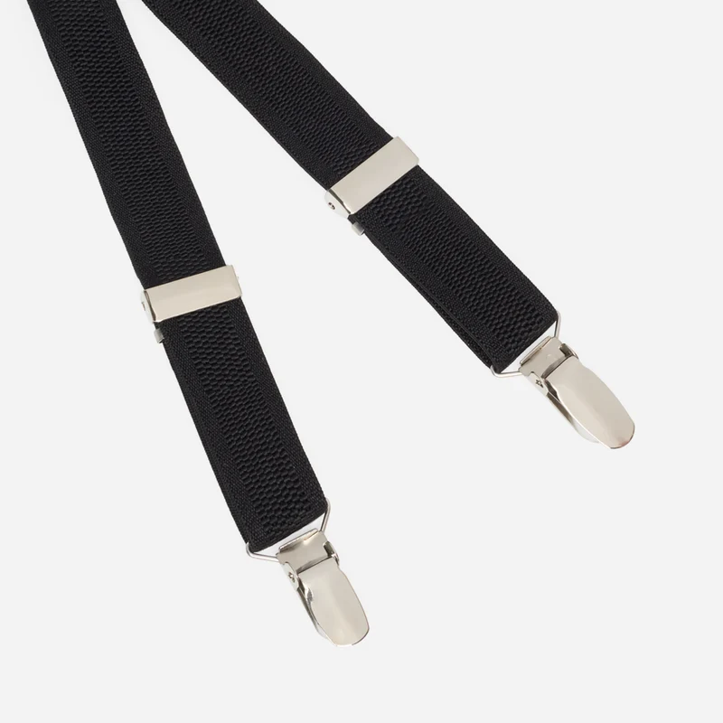 VICO black uni – Herren-Hosenträger