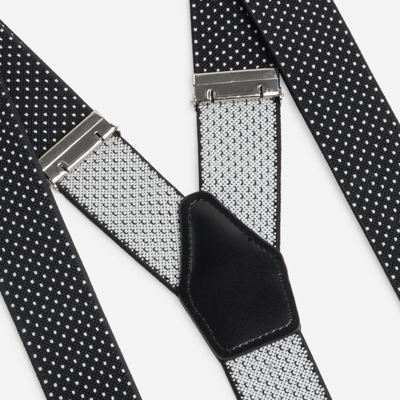 MINO black tupfen – Herren-Hosenträger