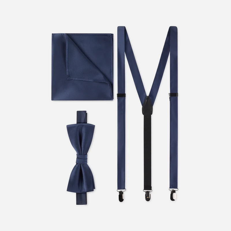 SALVO navy uni – Herren-Accessoire-Set