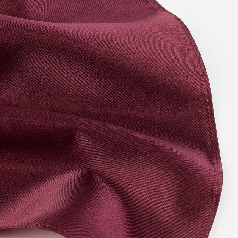SALVO bordeaux uni – Herren-Accessoire-Set