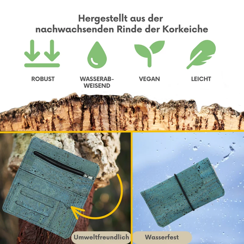 Kork-Tabaktasche Sintra