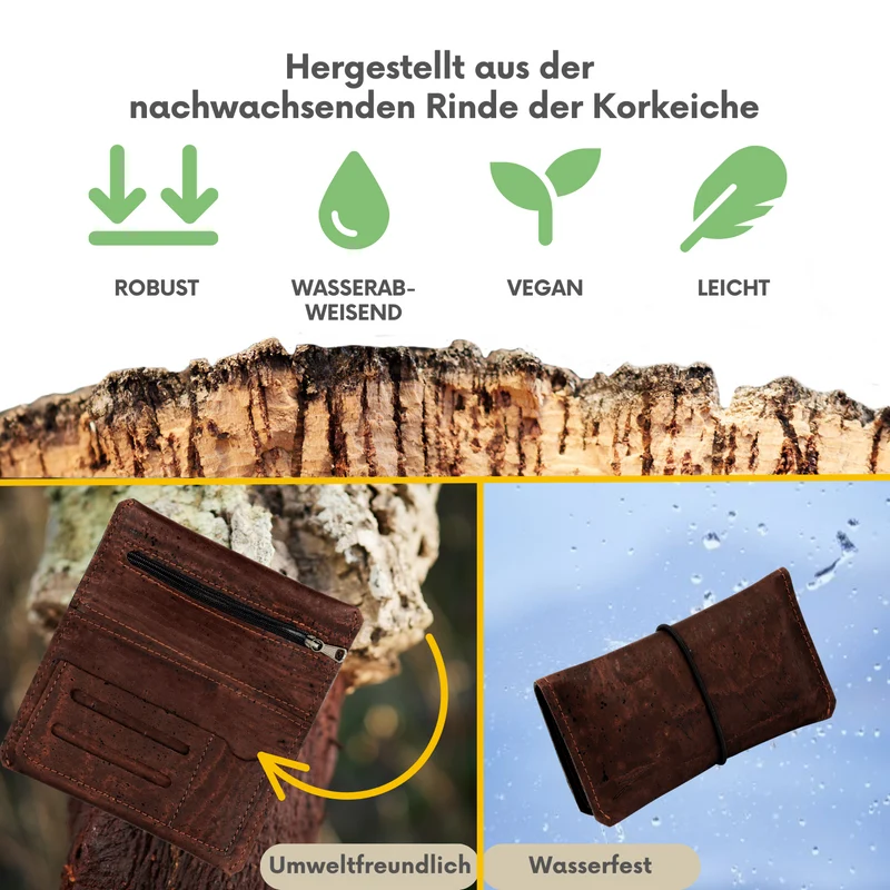 Kork-Tabaktasche Sintra