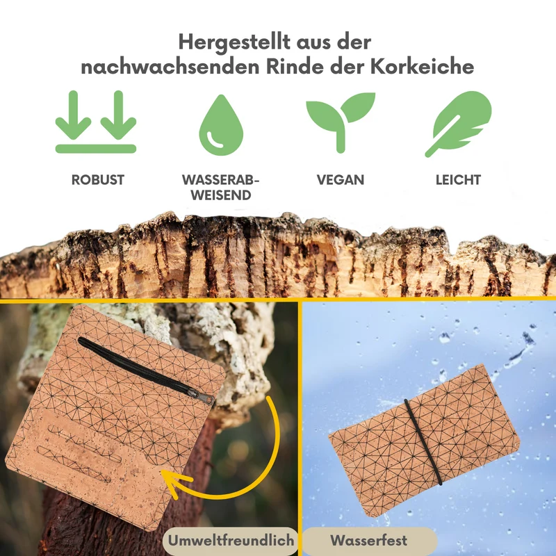 Kork-Tabaktasche Sintra