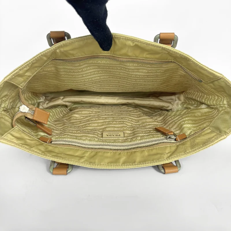 Prada Camel Tote