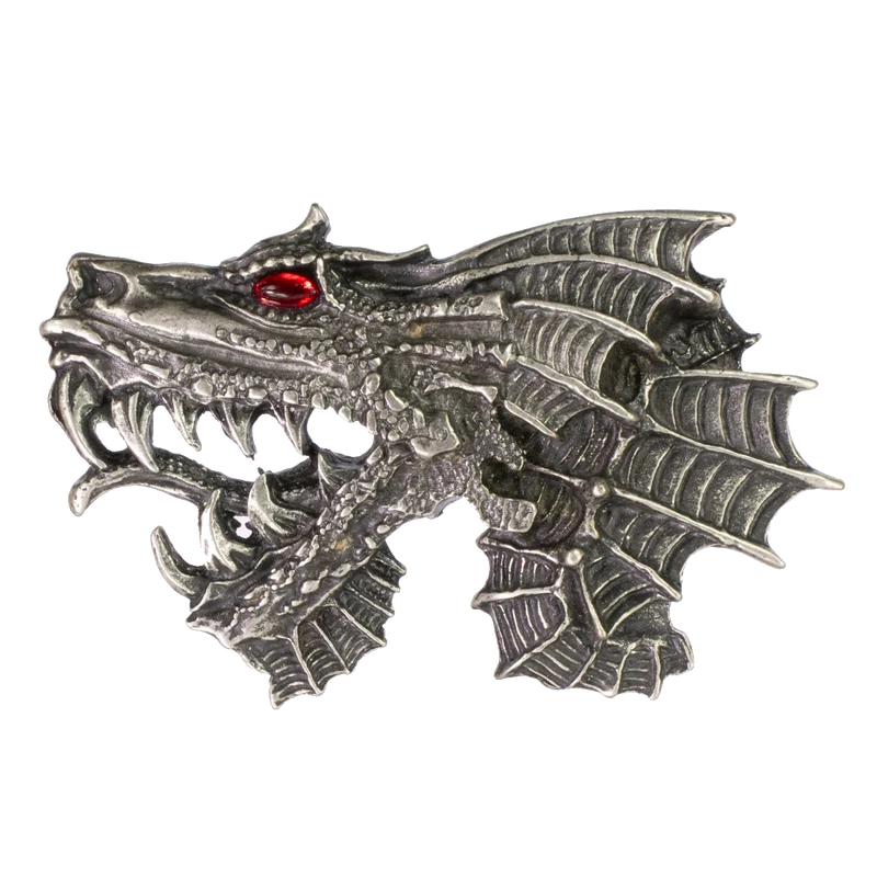 Gürtelschnalle 4cm Drache